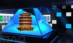 360°立體全息展示 三維畫面顯示