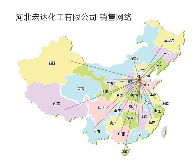 銷售網(wǎng)絡(luò)分布圖